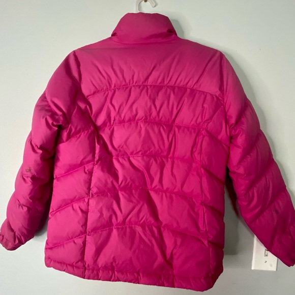 L.L. Bean Quilted Goose Down Puffer Women's Jacket Hot Pink Size Medium - Picture 7 of 9